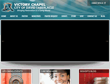 Tablet Screenshot of cityofdavidtabernacle.com